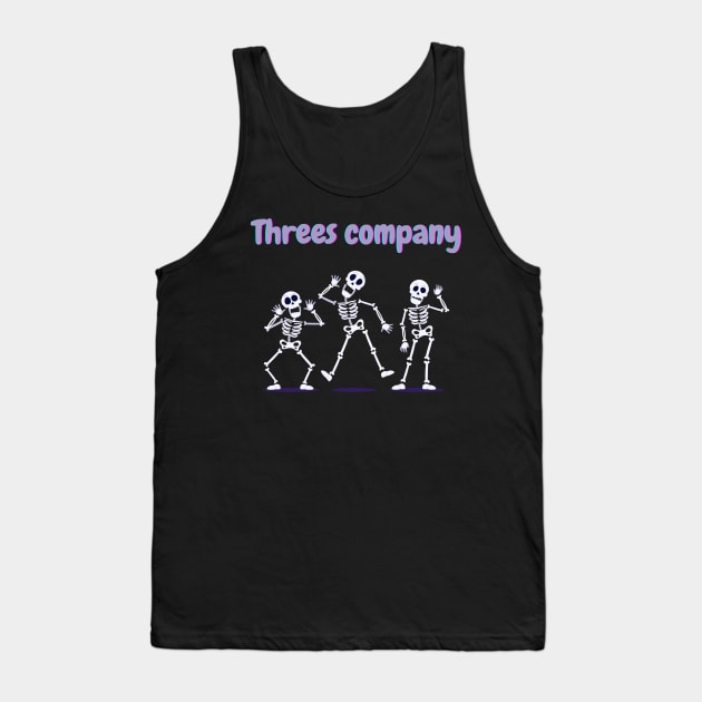 Threes company Tank Top by Pestach
